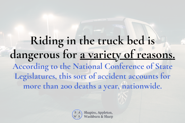 According to the National Conference of State Legislatures, this sort of accident accounts for more than 200 deaths a year, nationwide.