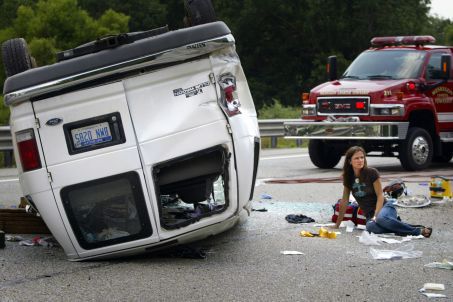 NC van accident attorney