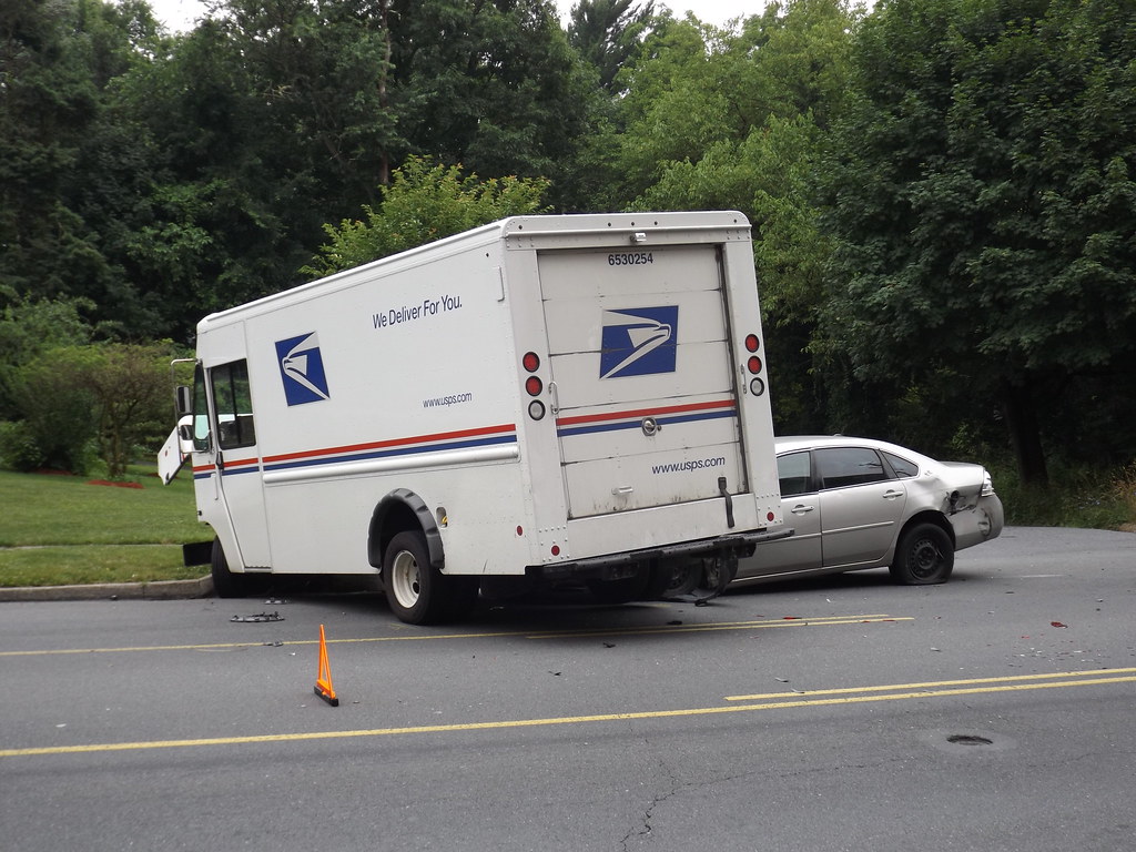 Crash Involving A Post Office Vehicle Shapiro Washburn Sharp