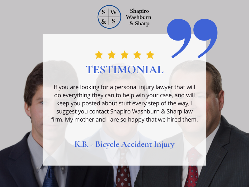 bicycle accident testimonial